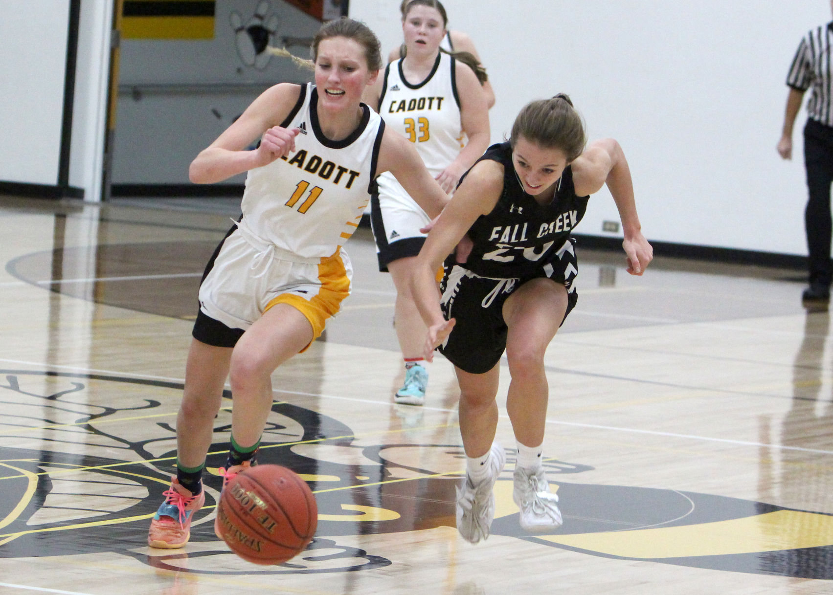 Fall Creek at Cadott girls basketball 12-21-21